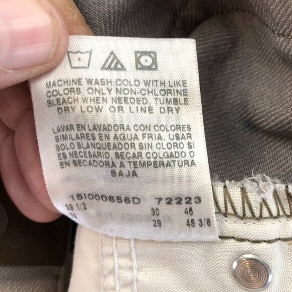 Lee Mens Jeans Size 38x29 Straight Leg Claassi Regular Fit Super Comfort Gray - Picture 11 of 13